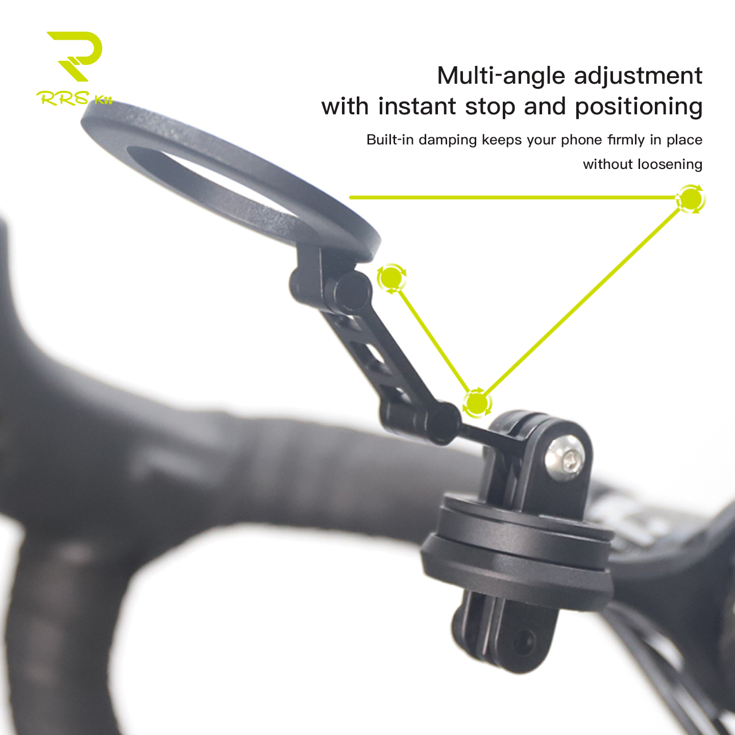 Dual Phone Holder - RRSKIT Bisiklet Manyetik Telefon Tutucu Sadece
