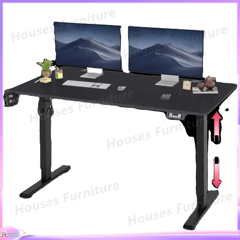 Desk Setup Laptop And Pc - Büyük Oyun Bilgisayarı Masası, RGB LED