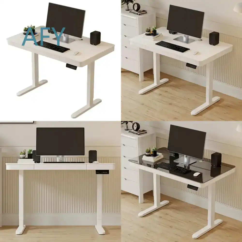 Desk Setup For Studying - Akıllı Yüksekliği Ayarlanabilir Elektrikli Ayakta Çalışma