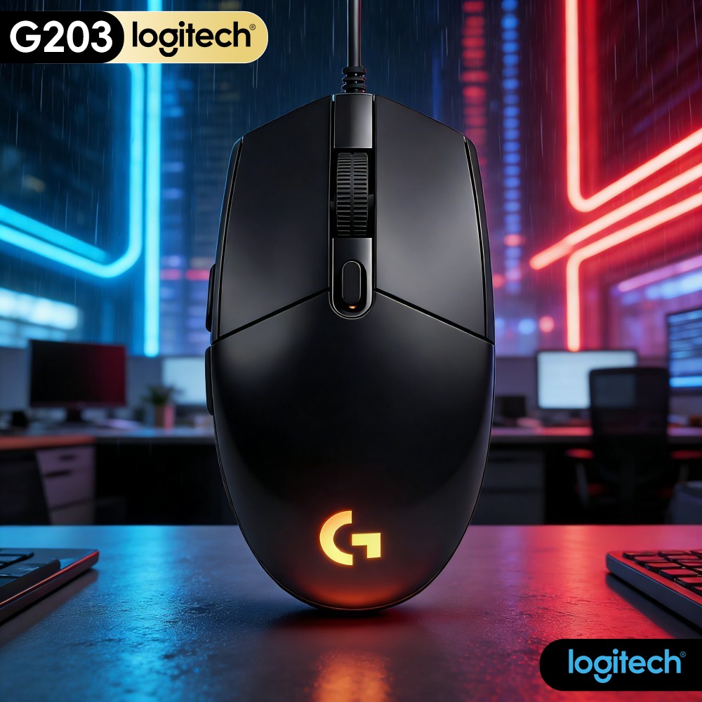 Logitech Mouse G203 - Logitech G203 Kablolu Oyun Mouse'u Güvenilir
