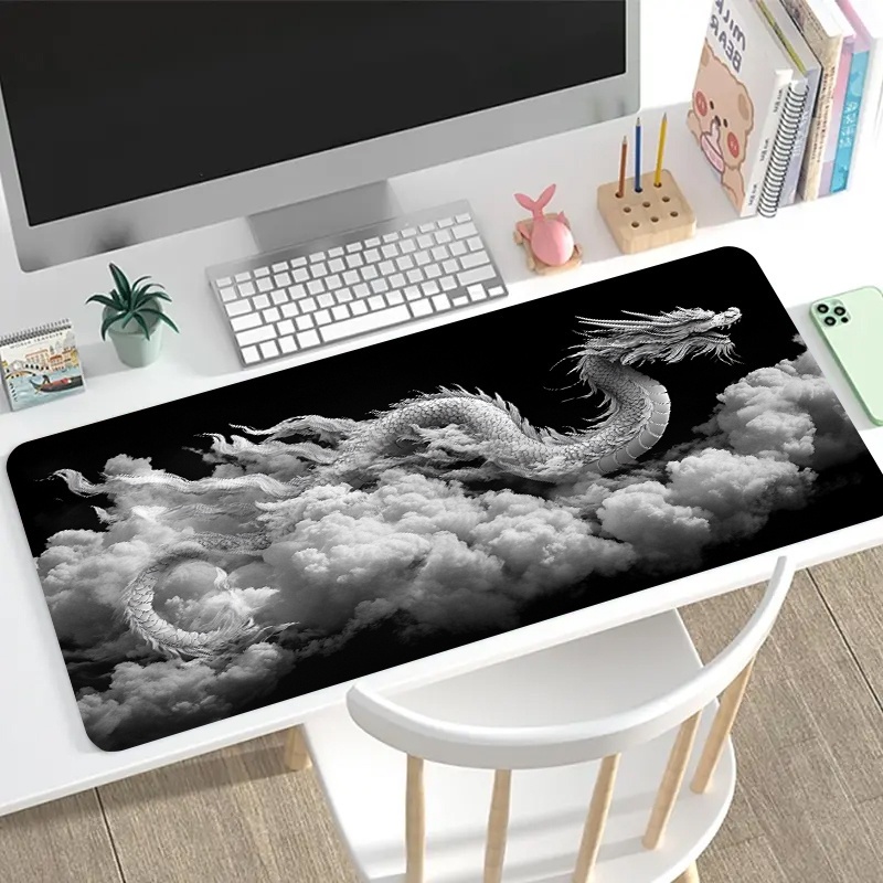 Siyah Beyaz Ejderha Oyuncu Mou - Desk Setup Laptop And Pc incelemesi ve fiyatı