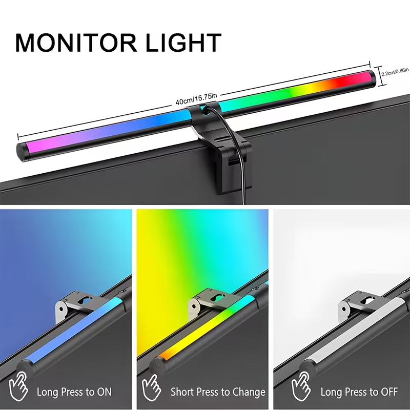 LED Monitör Işık Çubuğu 30cm 4 - Desk Setup Computer incelemesi ve fiyatı