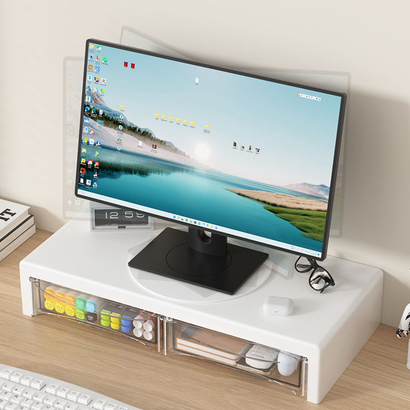 2 Katlı Monitör Standı, Çekmec - Desk Setup Riser incelemesi ve fiyatı