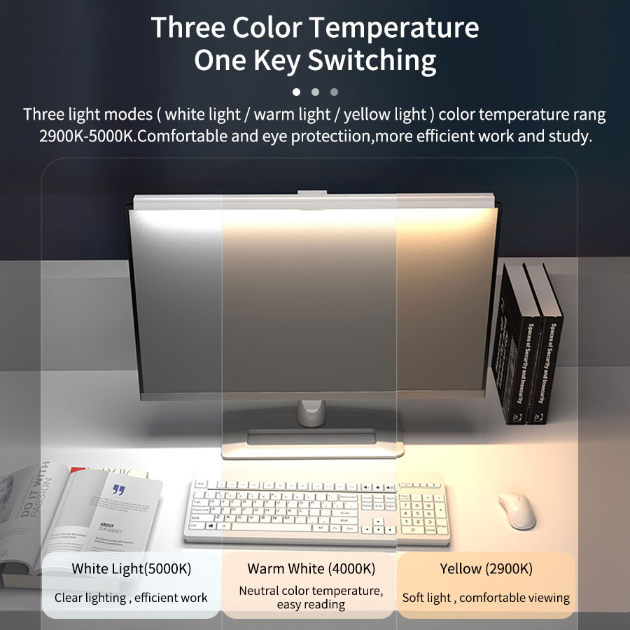 50cm LED Monitör Işık Çubuğu E - Desk Setup Computer incelemesi ve fiyatı