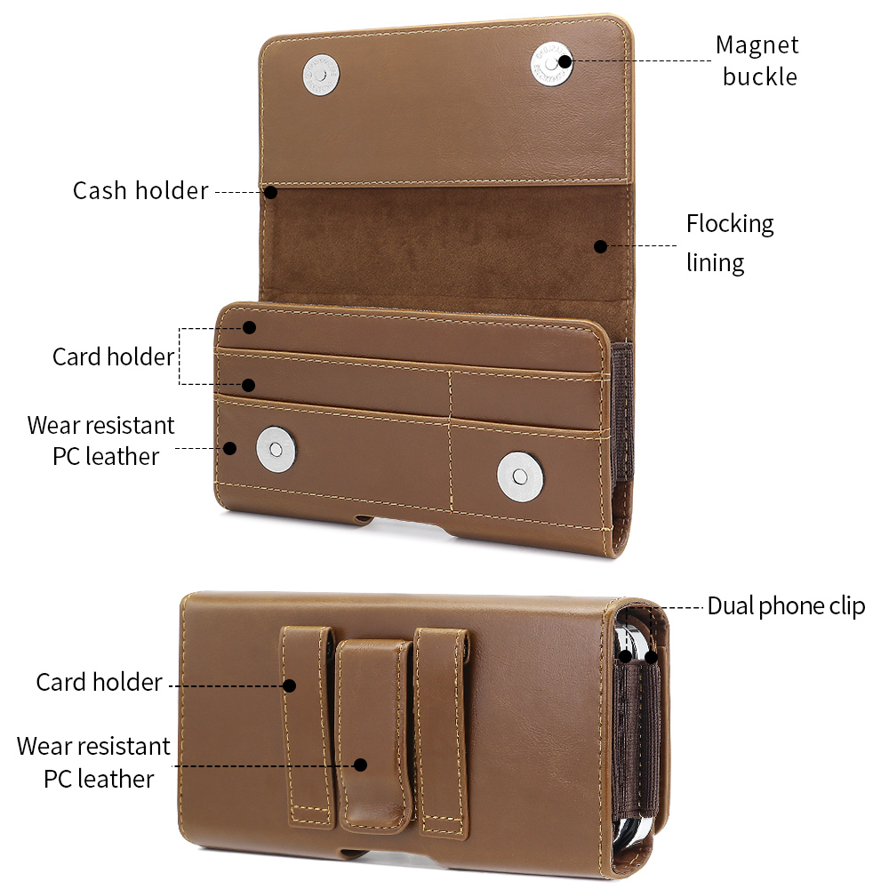 Evrensel Yatay PU Deri Telefon - Dual Phone Holder incelemesi ve fiyatı
