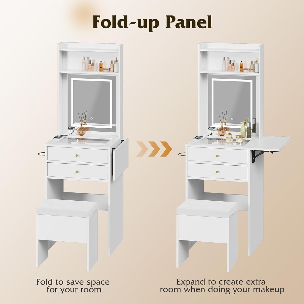 Işıklı Aynalı ve Ayarlanabilir - Desk Setup Small incelemesi ve fiyatı