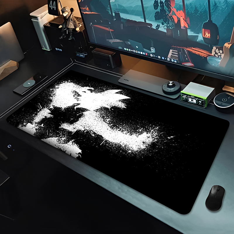 DBZ Siyah Anime Mouse Pad Drag - Desk Setup Computer incelemesi ve fiyatı