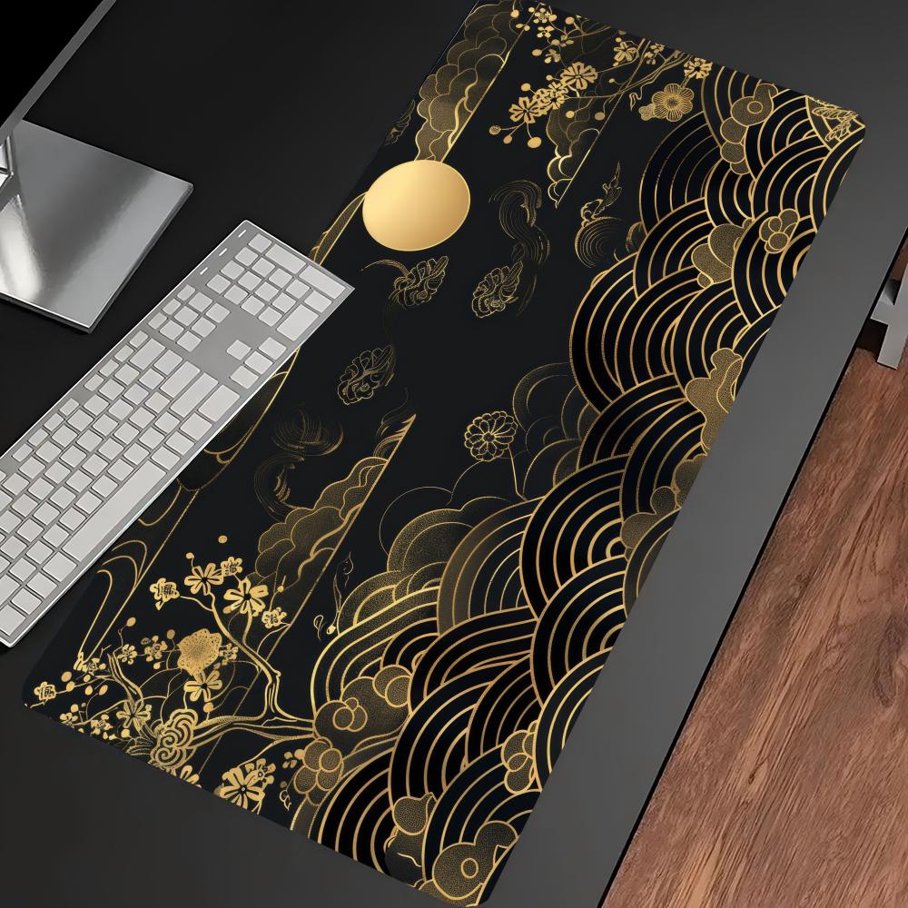 Japon Altın Dalga Ay Koi Geniş - Desk Setup Laptop And Pc incelemesi ve fiyatı