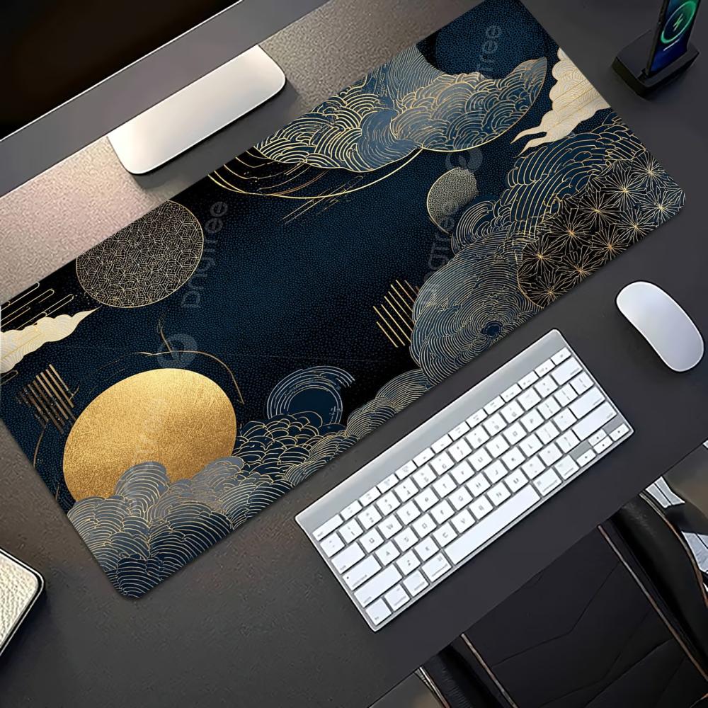 Japon Altın Dalga Ay Koi Geniş - Desk Setup Laptop And Pc incelemesi ve fiyatı