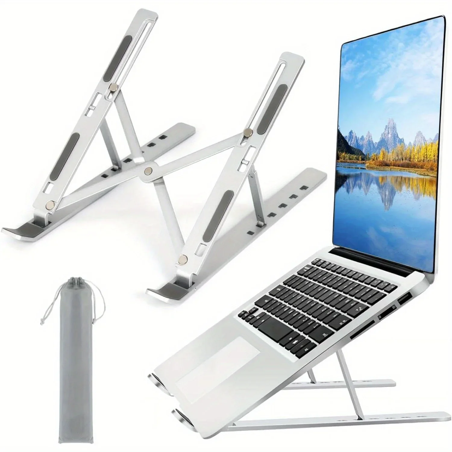 Katlanabilir Alüminyum Dizüstü - Desk Setup Riser incelemesi ve fiyatı