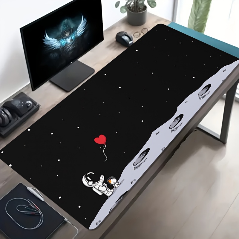 Astronot Ay Uzay Büyük Boy Oyu - Desk Setup Laptop And Pc incelemesi ve fiyatı