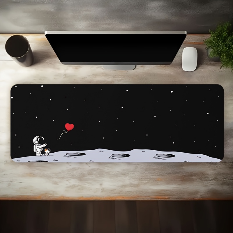 Astronot Ay Uzay Büyük Boy Oyu - Desk Setup Laptop And Pc incelemesi ve fiyatı