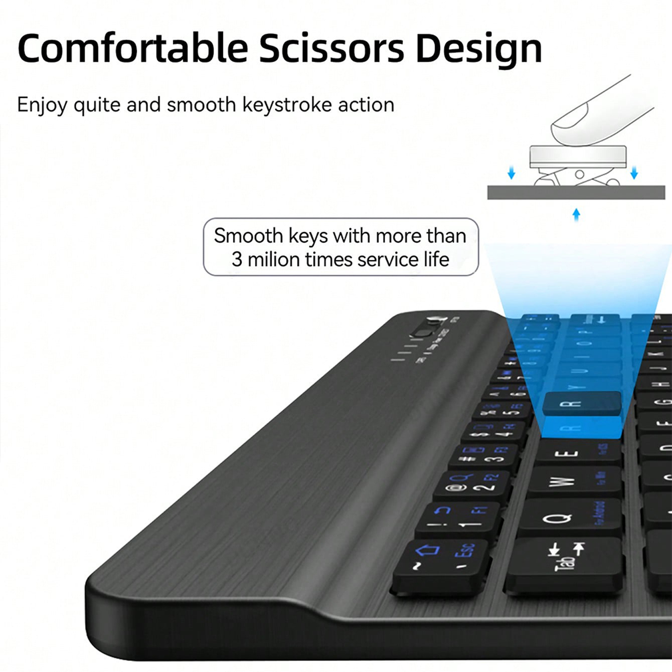 Çok Dilli Klavye Tablet Androi - Desk Setup Ipad incelemesi ve fiyatı