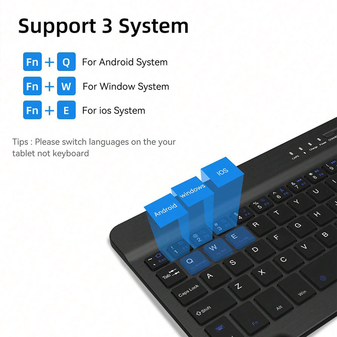 Çok Dilli Klavye Tablet Androi - Desk Setup Ipad incelemesi ve fiyatı