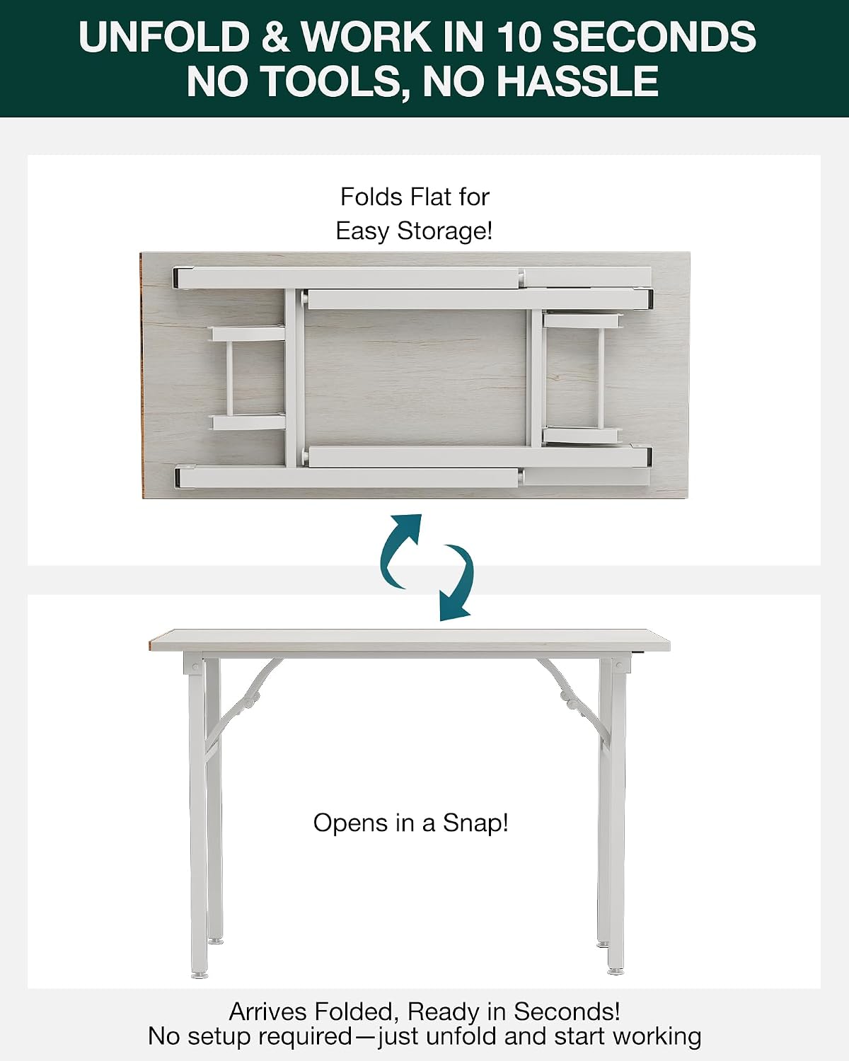 Frylr Küçük Katlanabilir Bilgi - Desk Setup For 2 Laptops incelemesi ve fiyatı