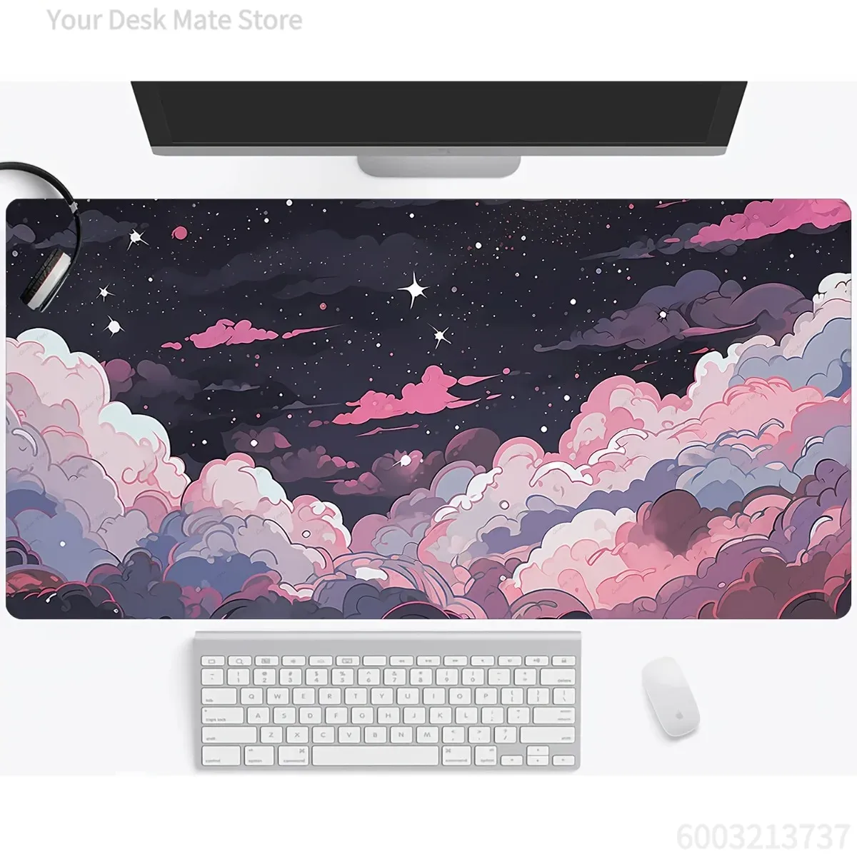 Sevimli Pembe Mor Anime Kauçuk - Desk Setup Laptop And Pc incelemesi ve fiyatı