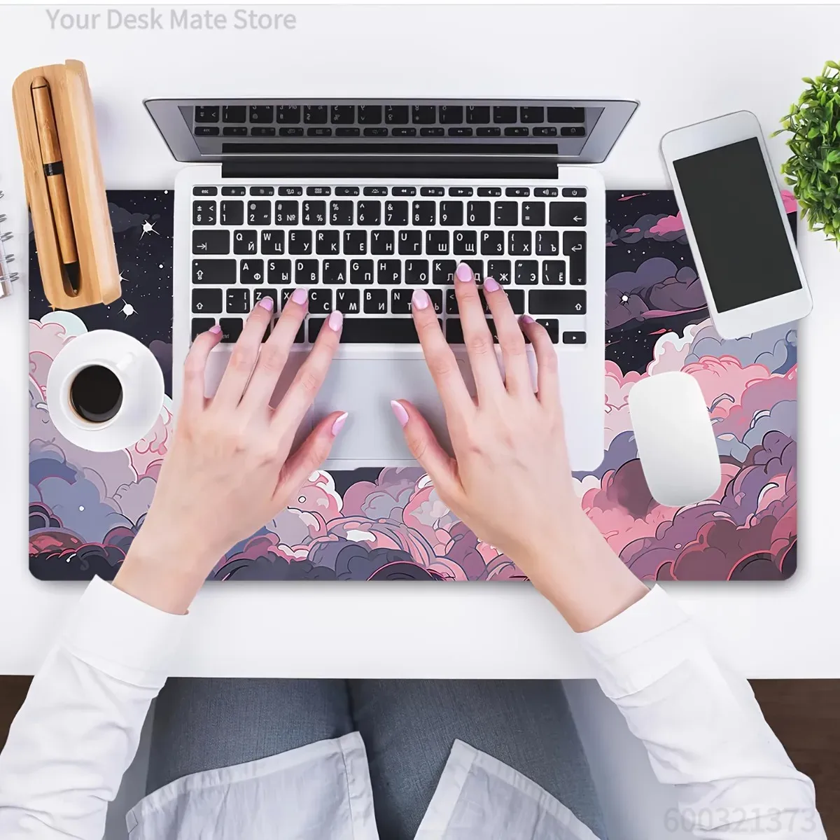 Sevimli Pembe Mor Anime Kauçuk - Desk Setup Laptop And Pc incelemesi ve fiyatı