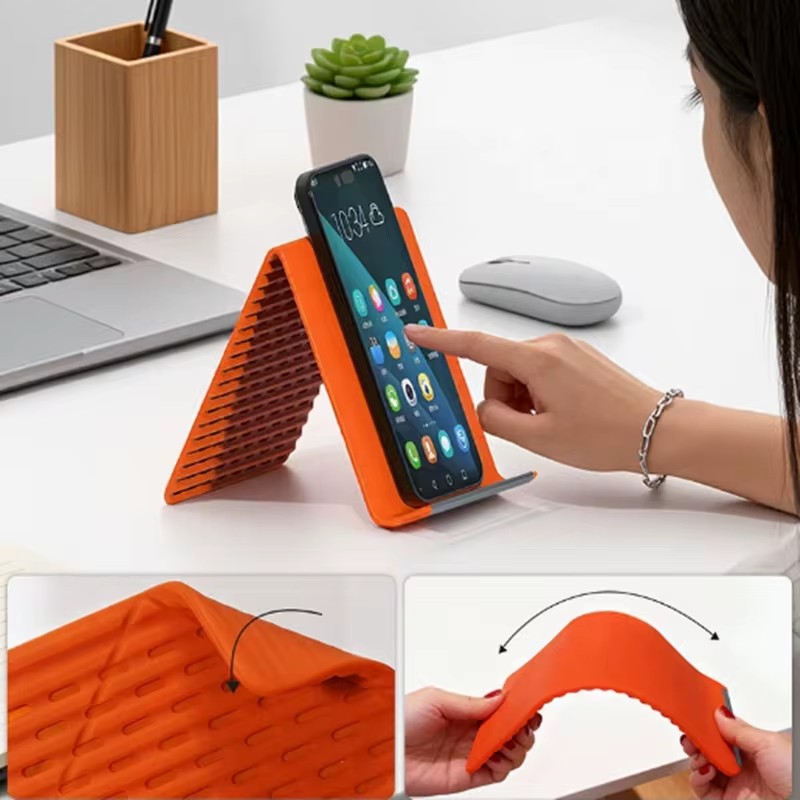 Taşınabilir Silikon Cep Telefo - Dual Phone Holder incelemesi ve fiyatı