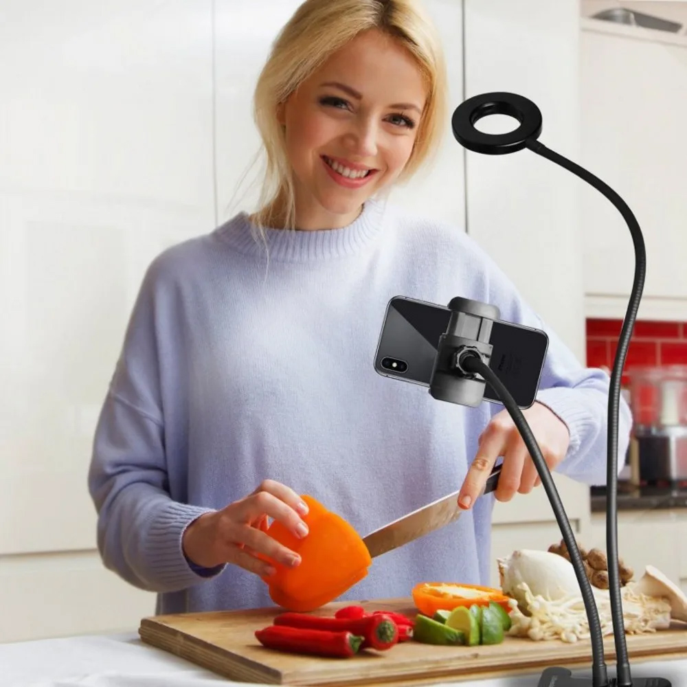 Çift Işıklar Led Halka Dolgu I - Dual Phone Holder incelemesi ve fiyatı