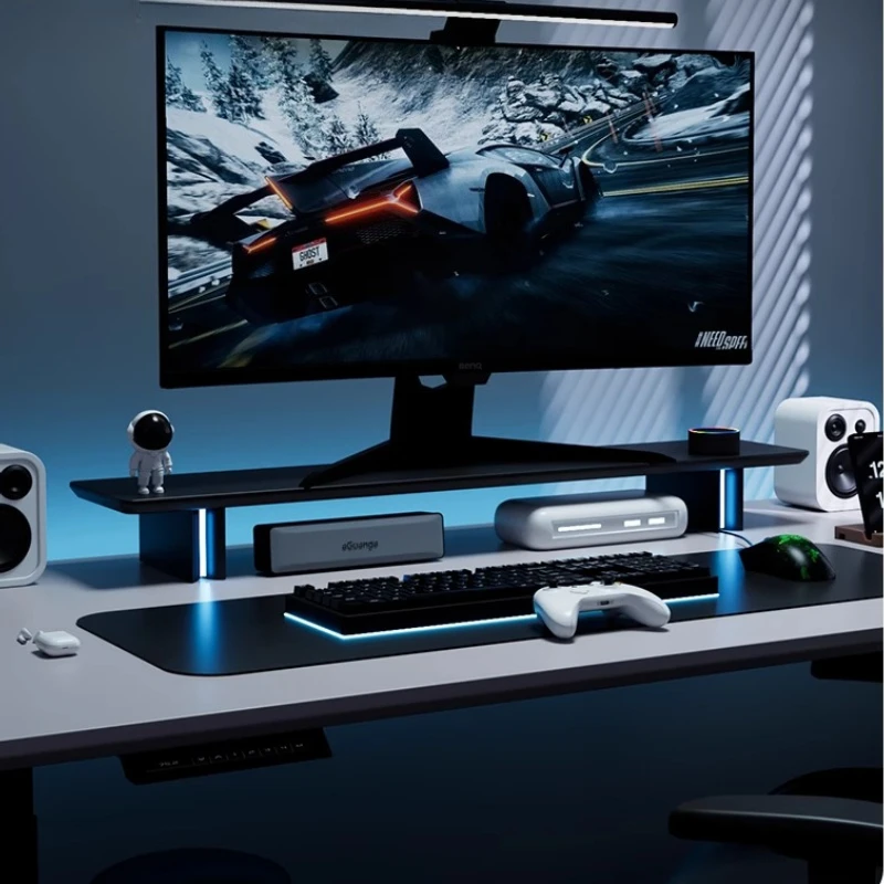 RGB Monitör Standı Ergonomik B - Desk Setup For 2 Laptops incelemesi ve fiyatı