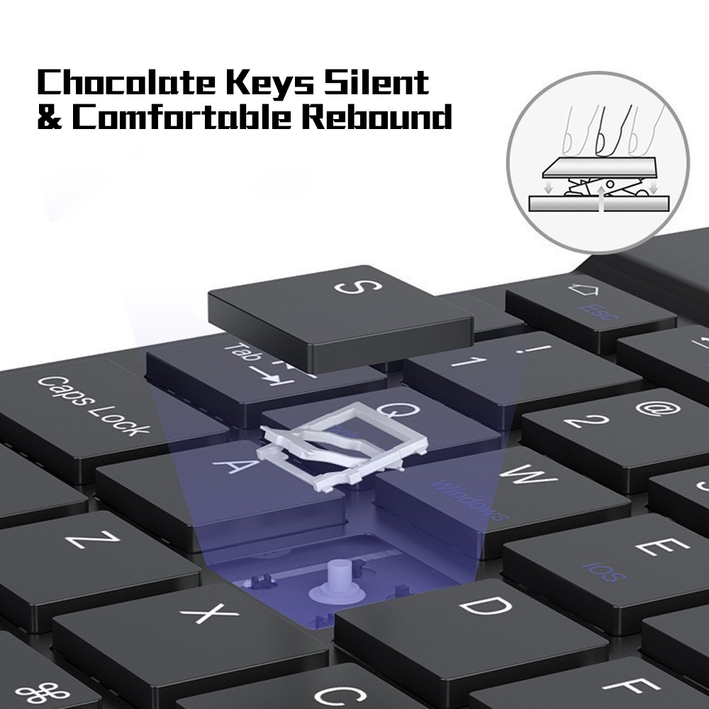 JP-Bluetooth Klavye ve Fare iP - Desk Setup Ipad incelemesi ve fiyatı