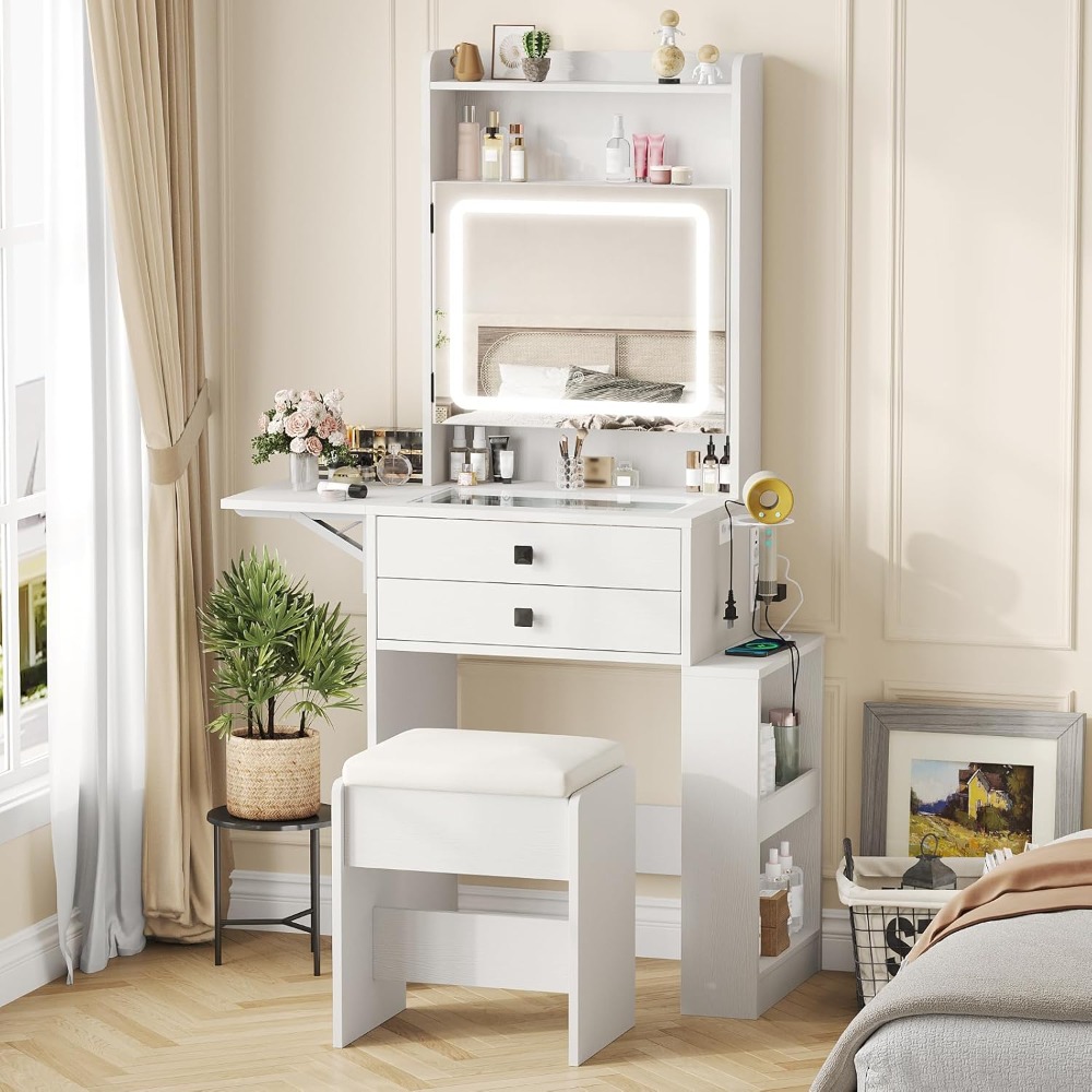 3 Ayarlanabilir Işıklı Aynalı  - Desk Setup Small incelemesi ve fiyatı